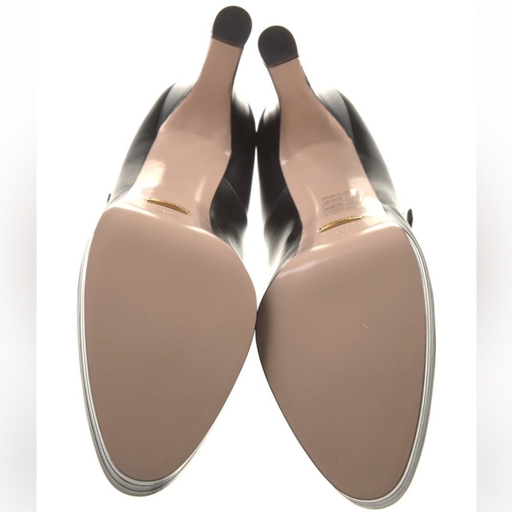Gucci Platform Leather Pumps - Picture 5 of 5